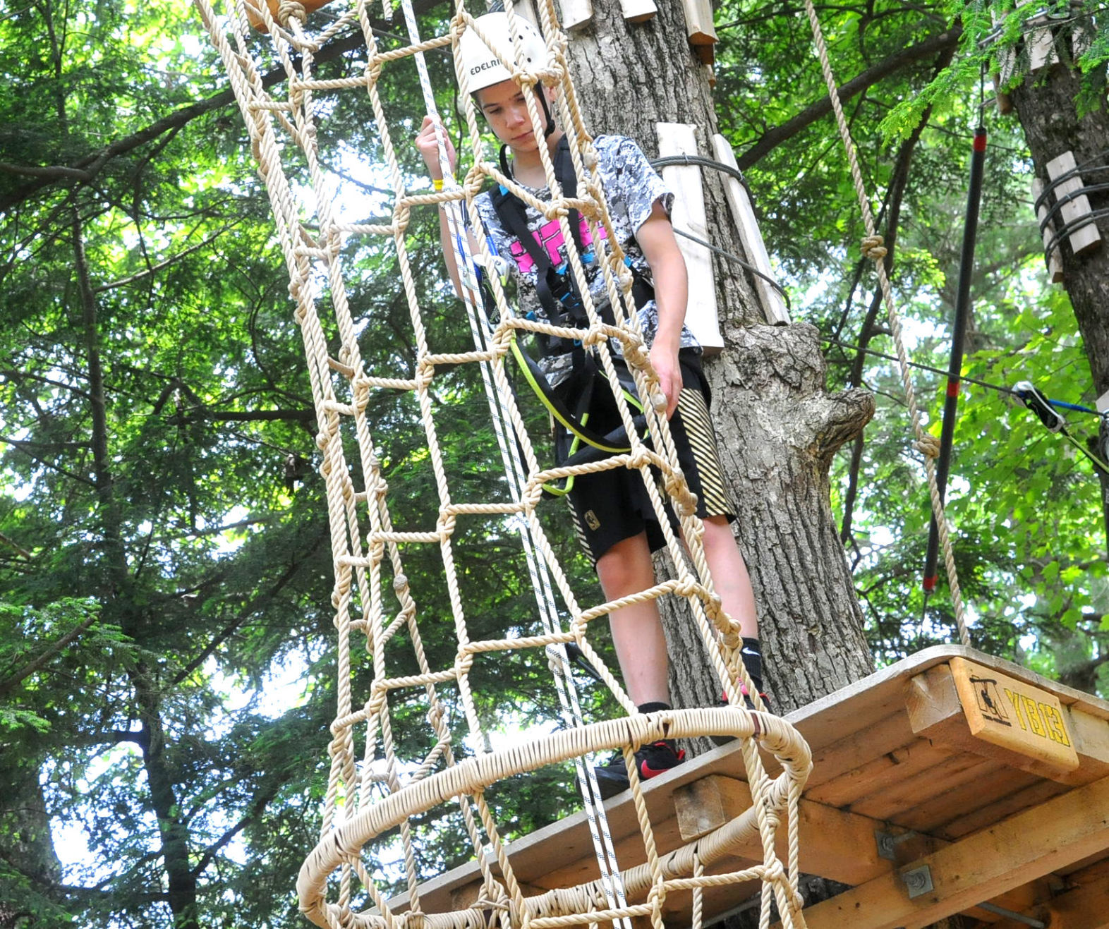 A long way down